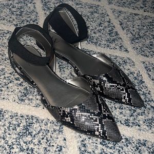 Snake Ballerina Flats